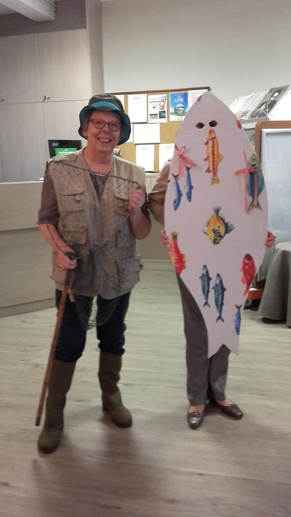 Fishing tackle is the equipment used by fishermen when fishing