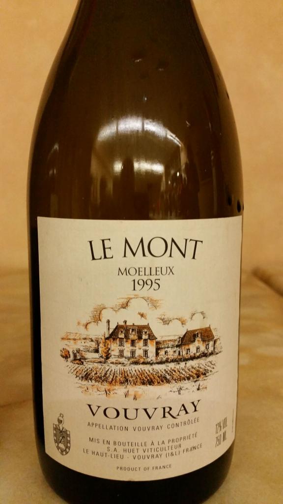 Vouvray 1995 Le Mont (moelleux)