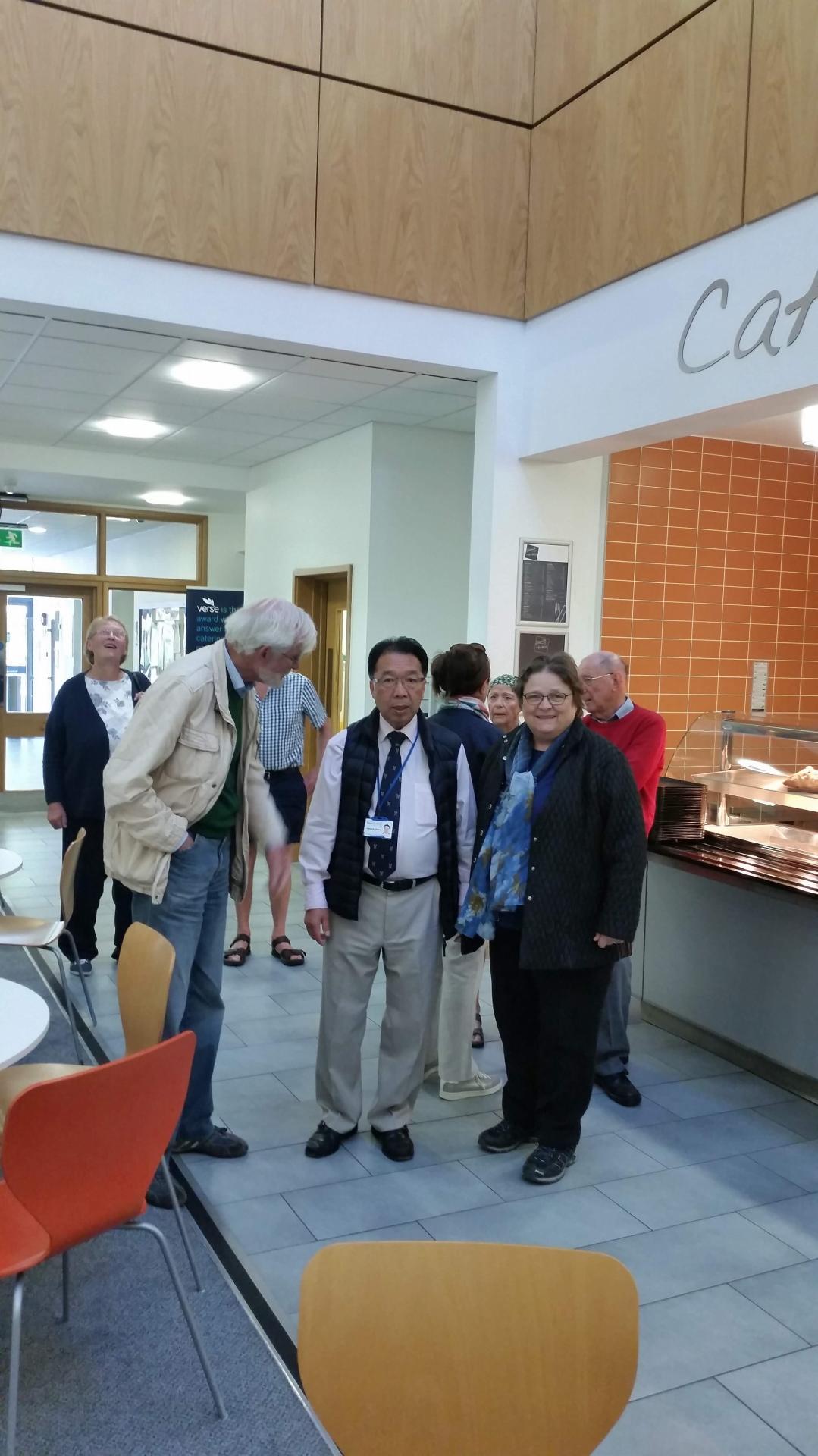 Visite de la West Suffolk House avec Patrick Chung Deputy Mayor