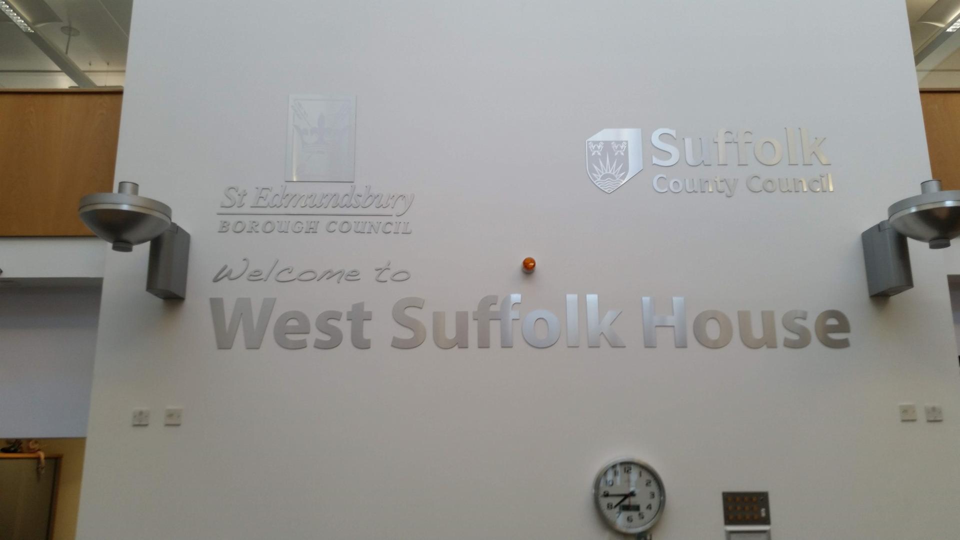 Visite de la West Suffolk House