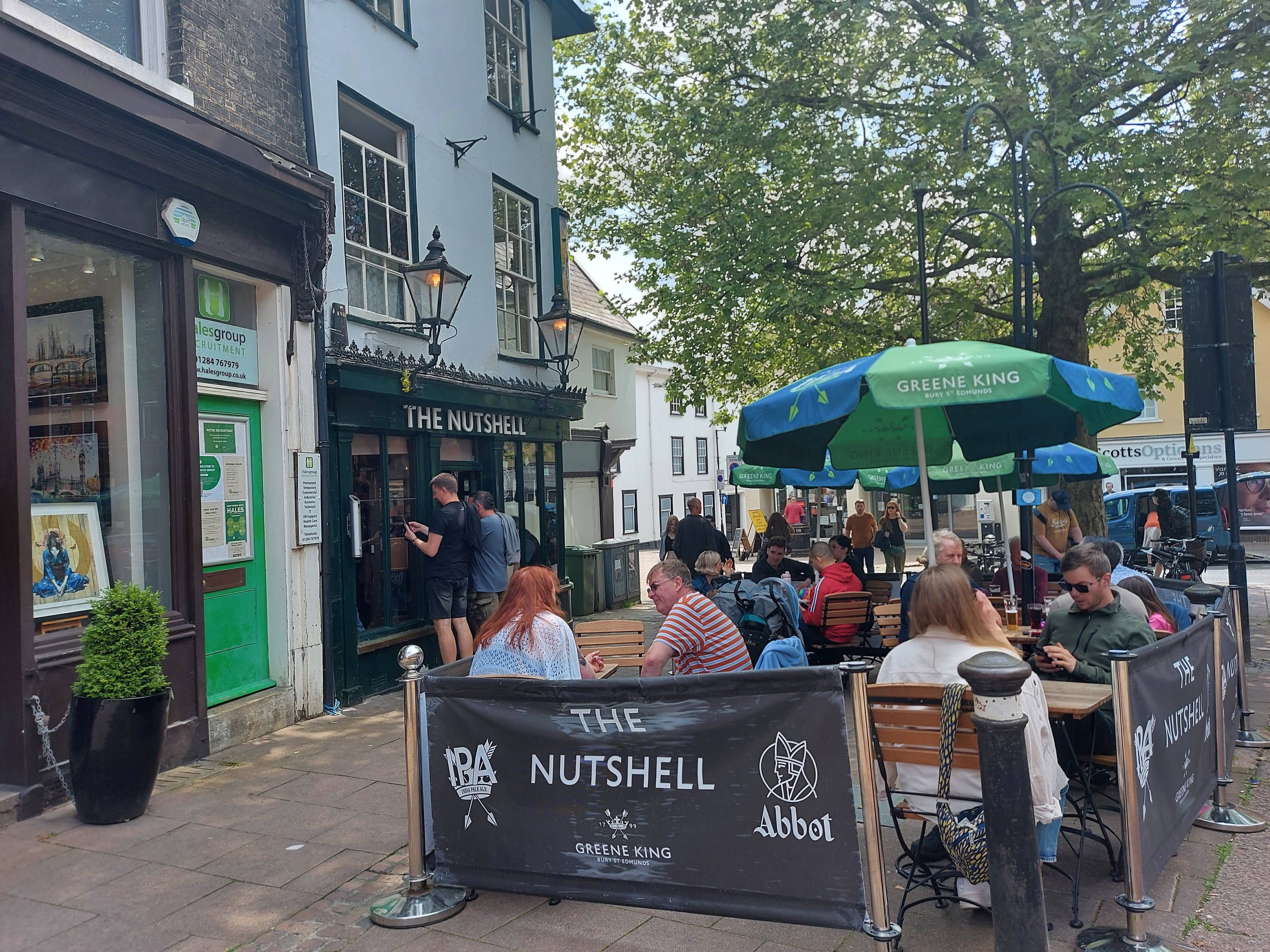 The Nutshell, the smallest pub in Britain