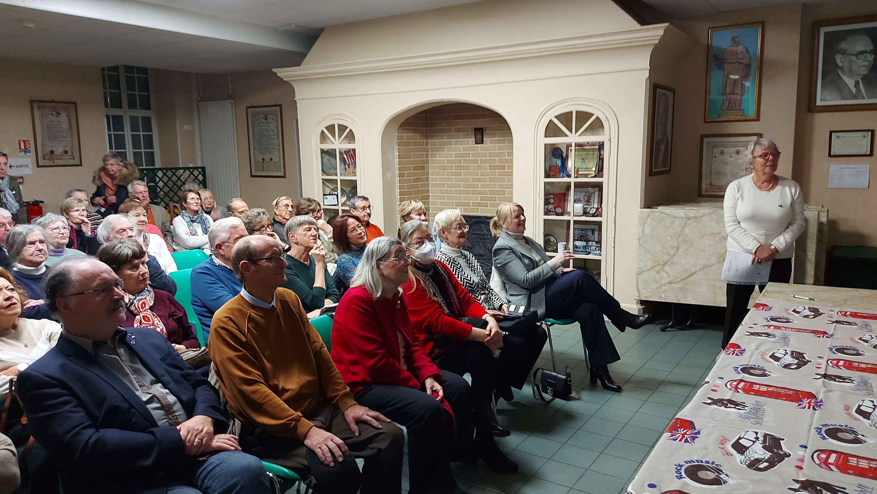 Une audience captivée