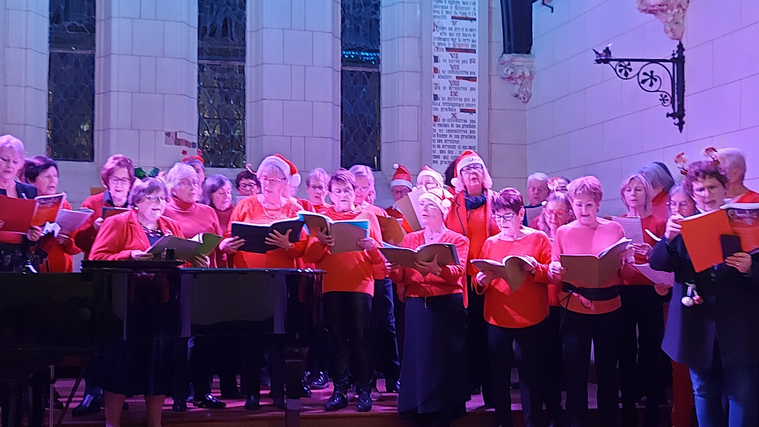 Chants de Noël à Saint Andrew