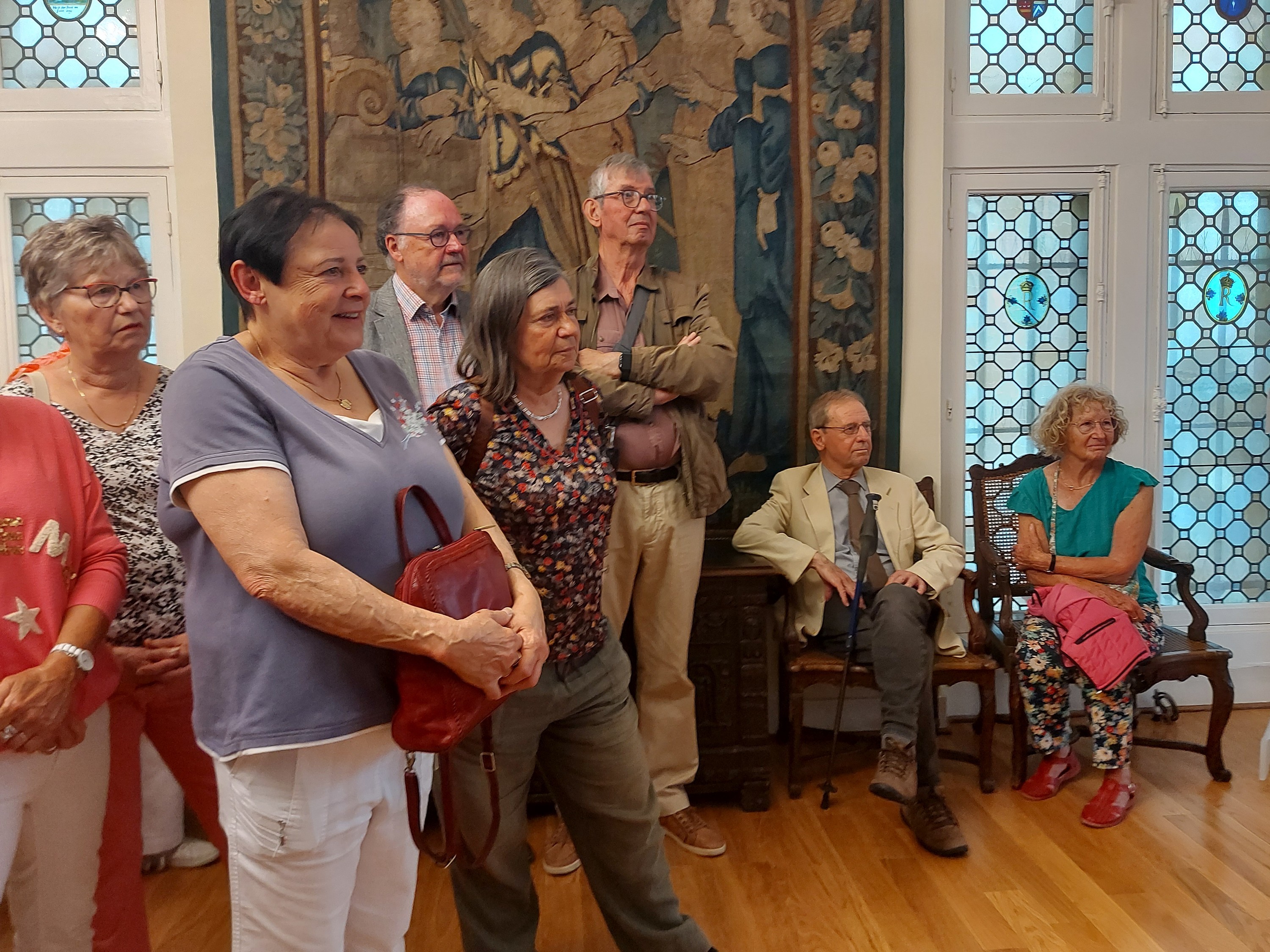 Réception à l'Hôtel de Ville