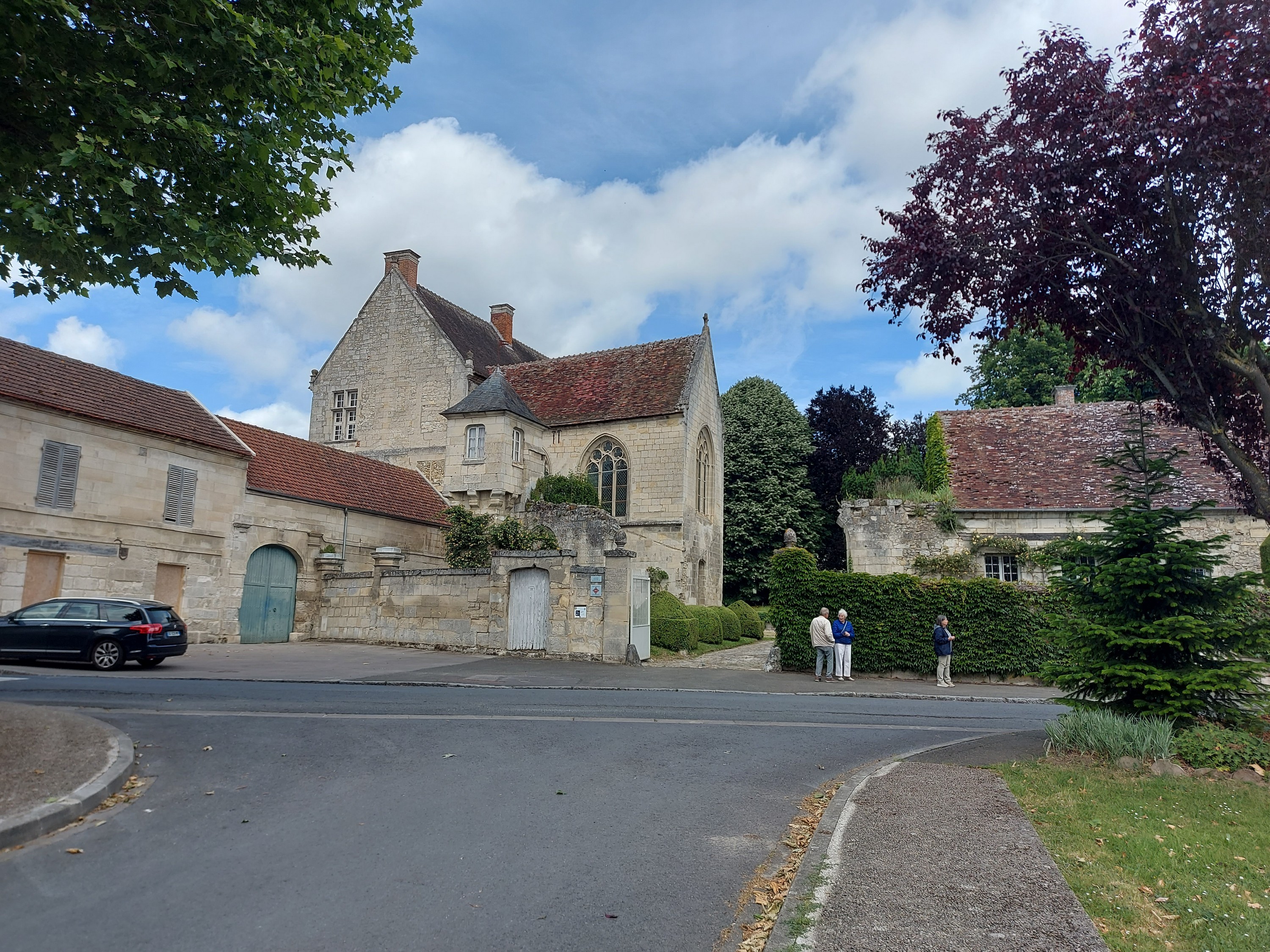 La commanderie vue de l'extérieur