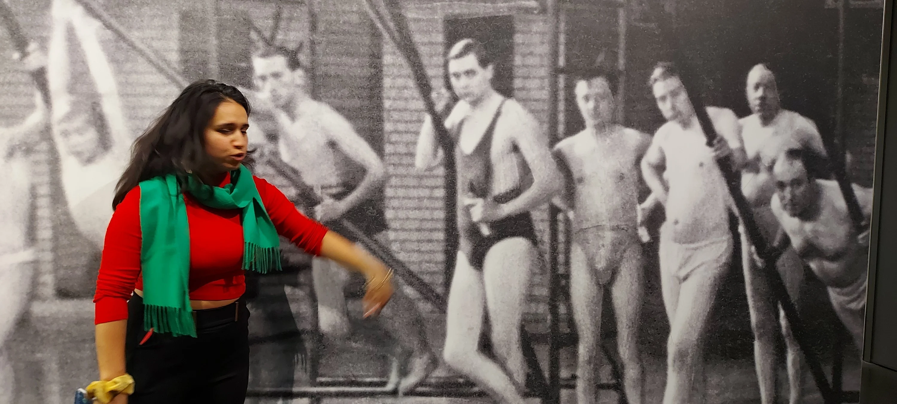 Notre guide qui nous a transporté dans le temps