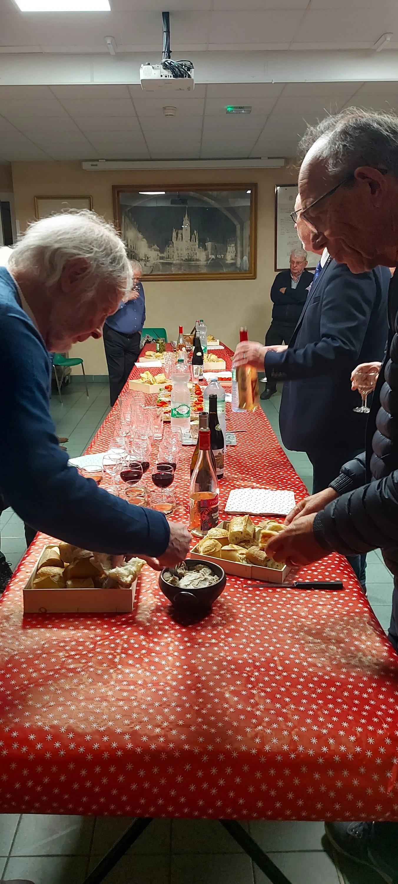 Le buffet de charcuterie