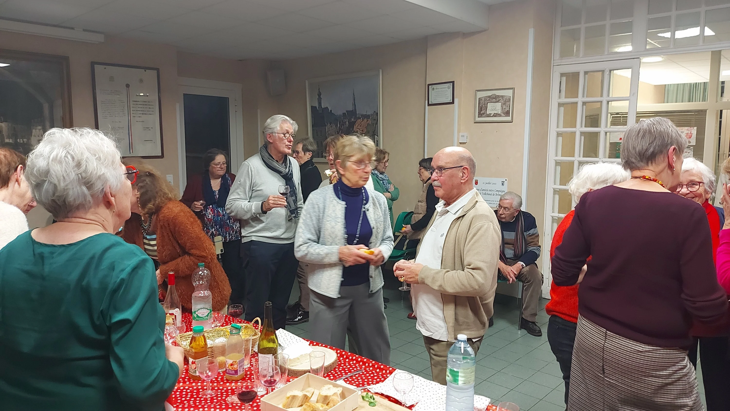 Dégustation du beaujolais nouveau