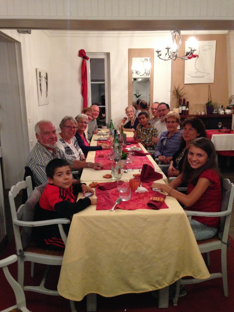 Après la randonnée au restaurant Le Buissonnet