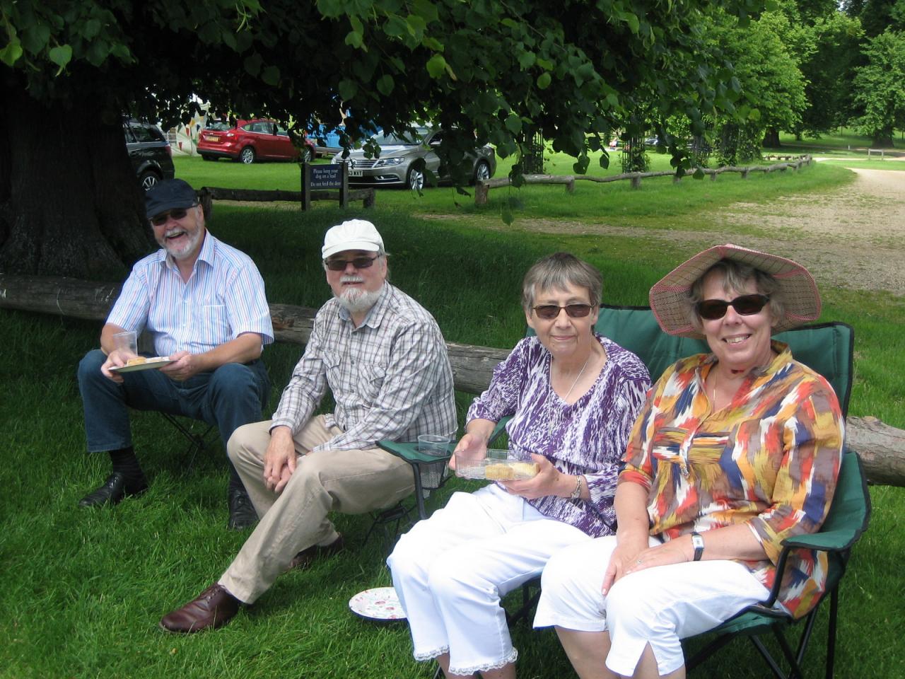 François, Martin, Janet et Floriane
