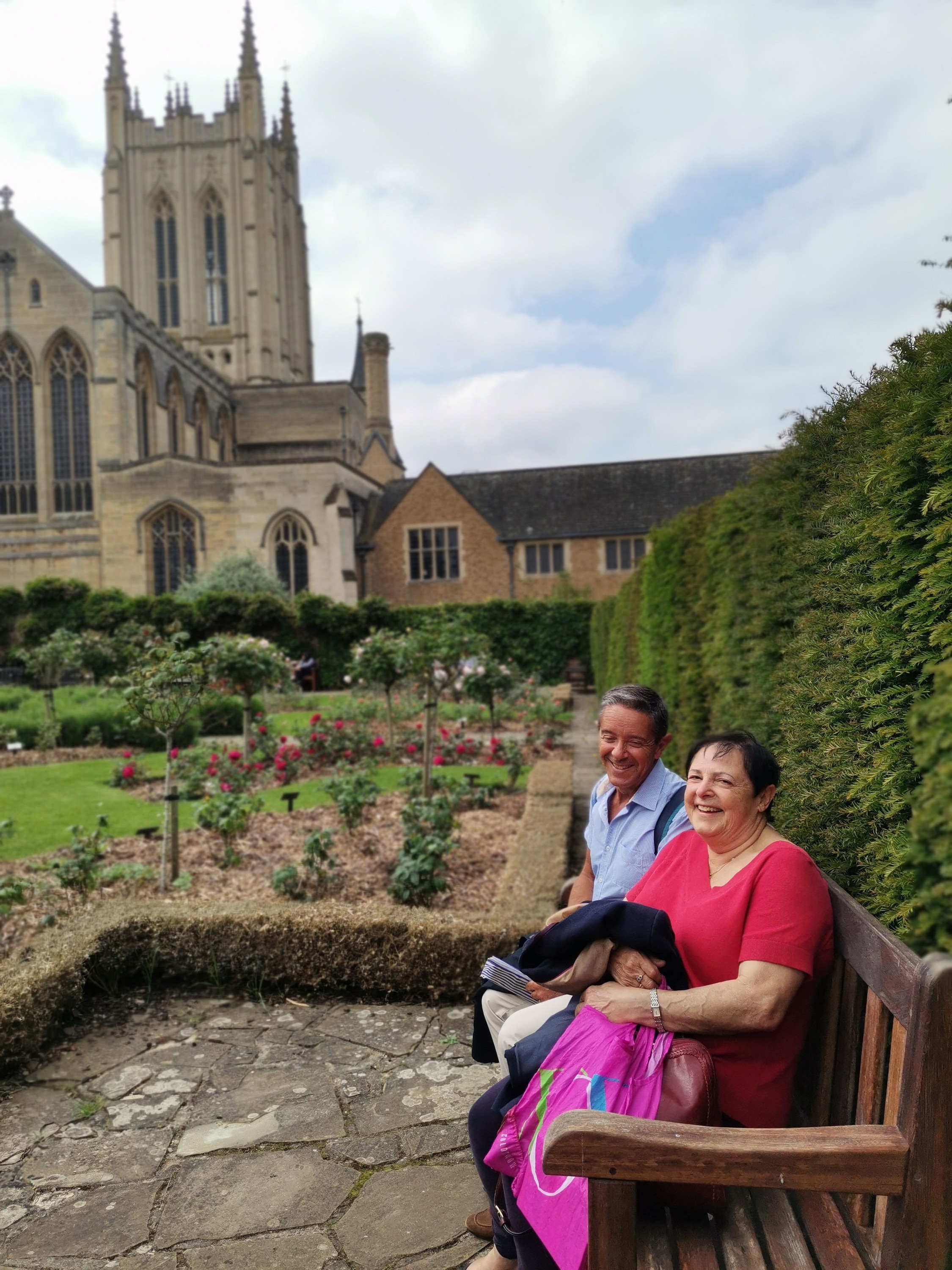 Carolyn et Philippe à Bury