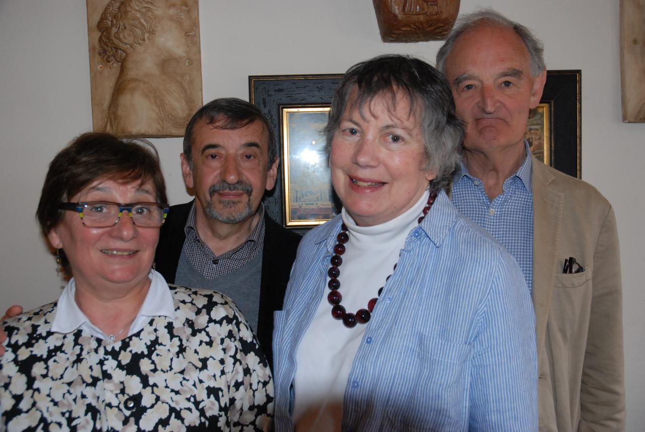 Frédérique, Pierre, Marcia et Stephen