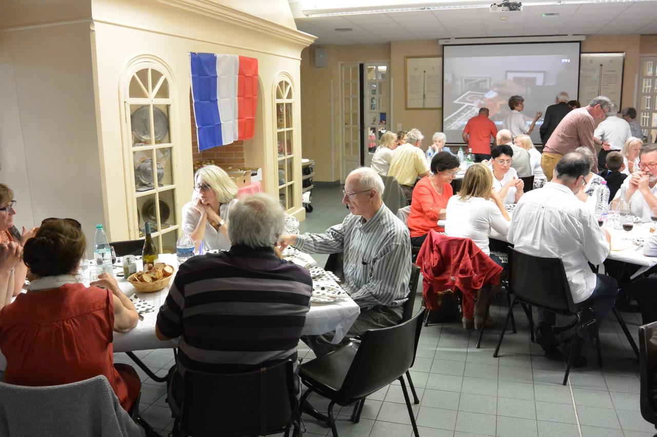 Pot luck à la maison de l'Europe