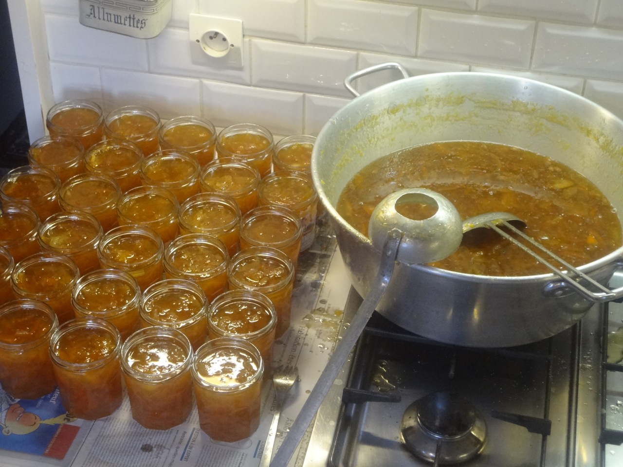 Marmalade in preparation by JC