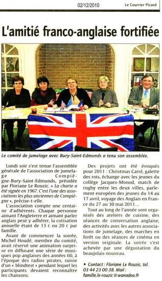 Article du Courrier Picard