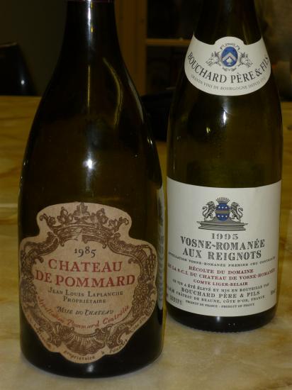 Chateau Pommard et Vosne Romanée
