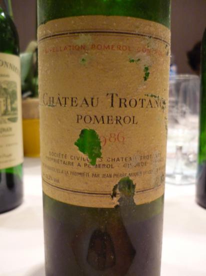 Pomerol château Trotanoy