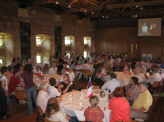 Hi-tea in Ickworth West Wing