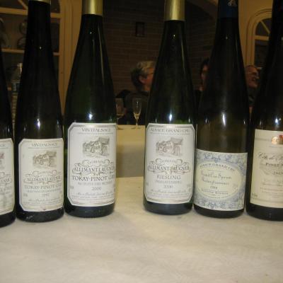 Janvier 2012 Dégustation de vins d'Alsace et galette des rois