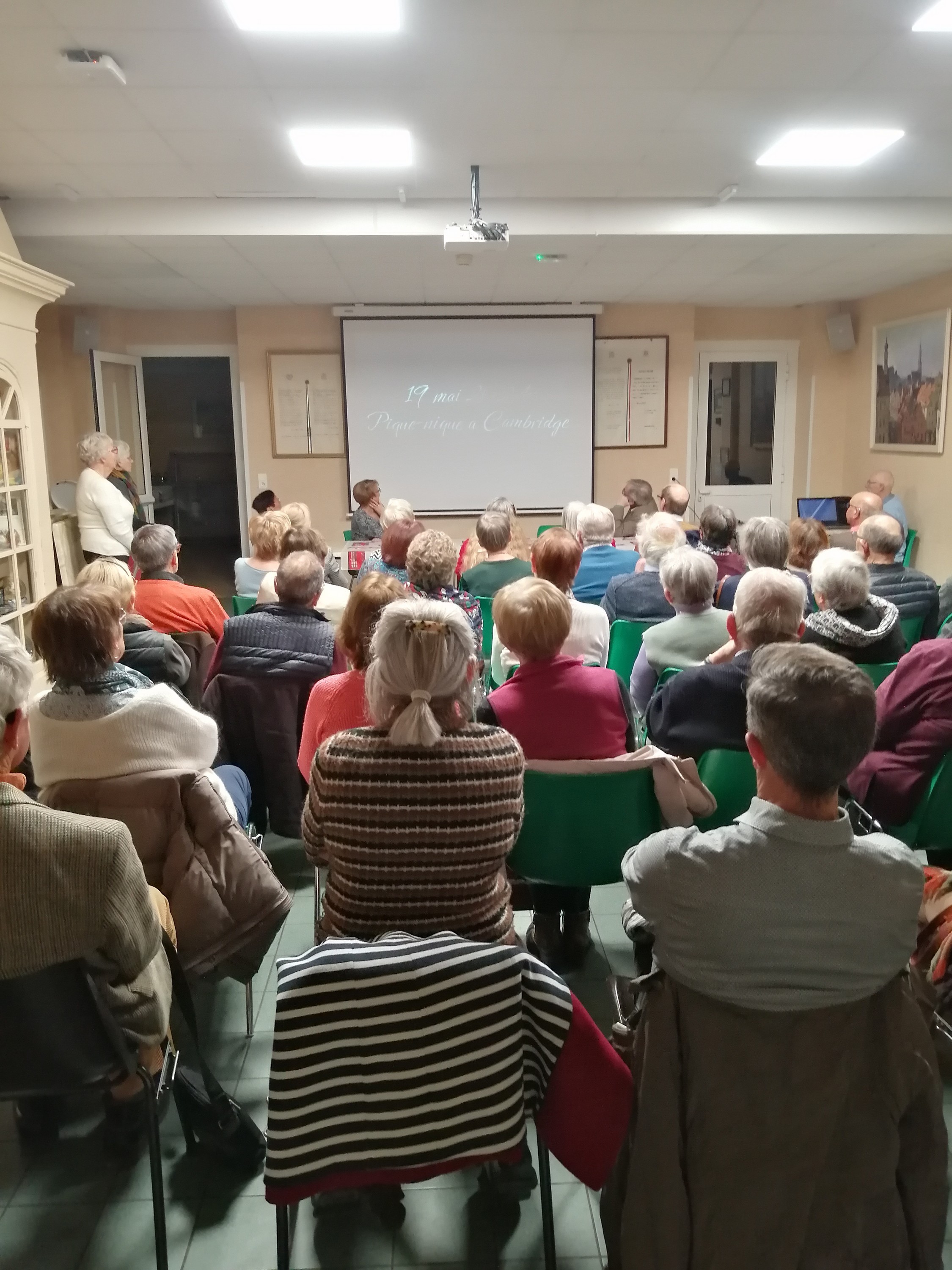 Une audience attentive