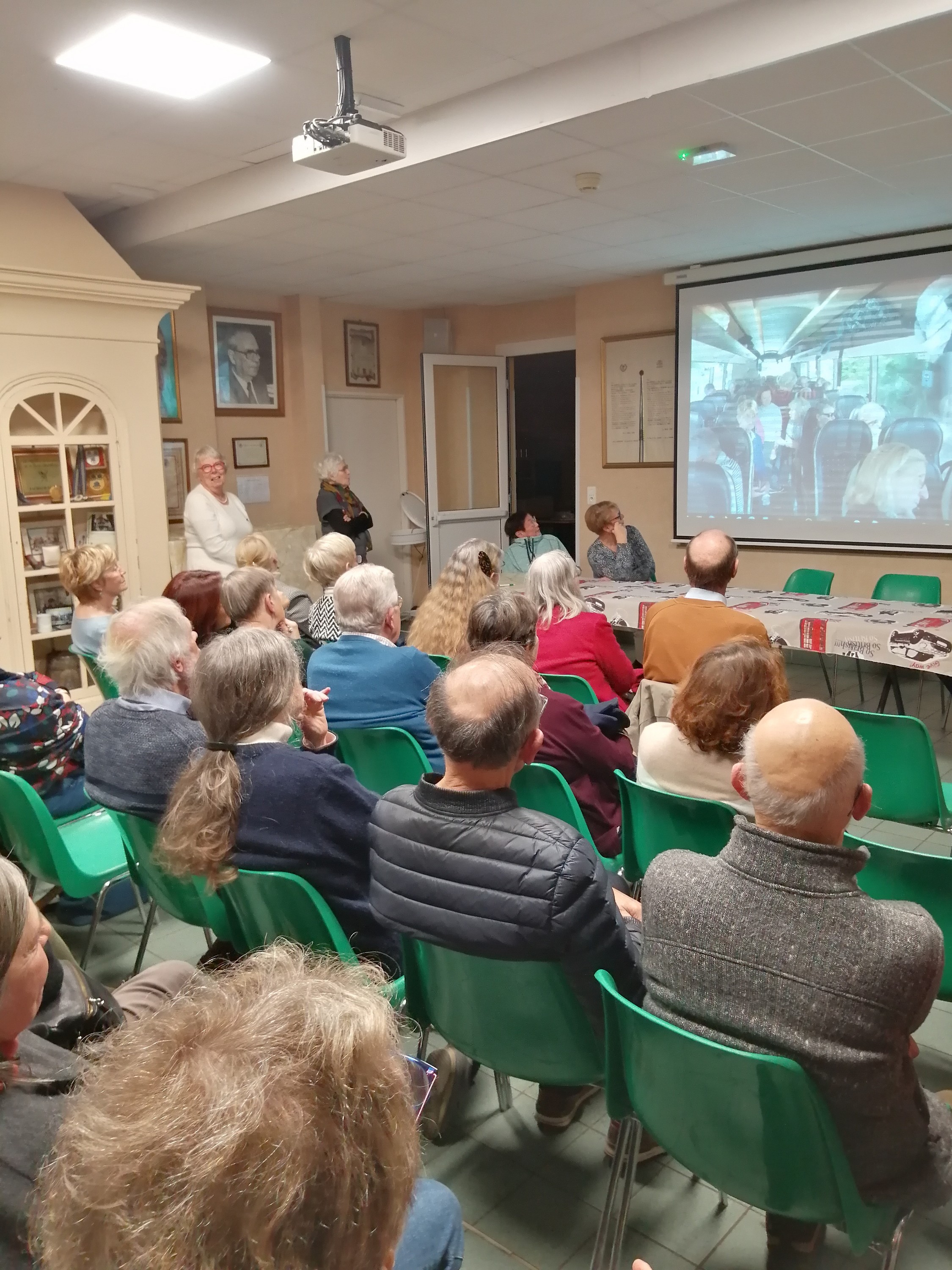 Une audience attentive