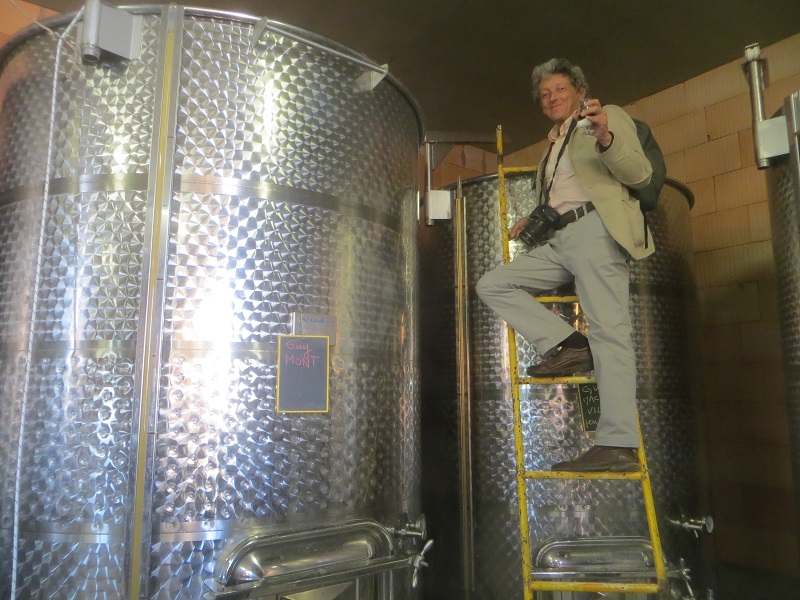 Le travail dans la cuve