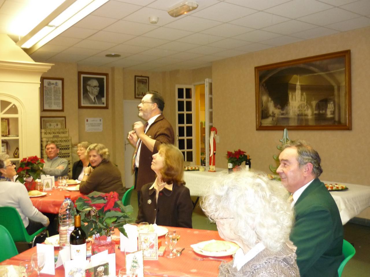 François présente le menu