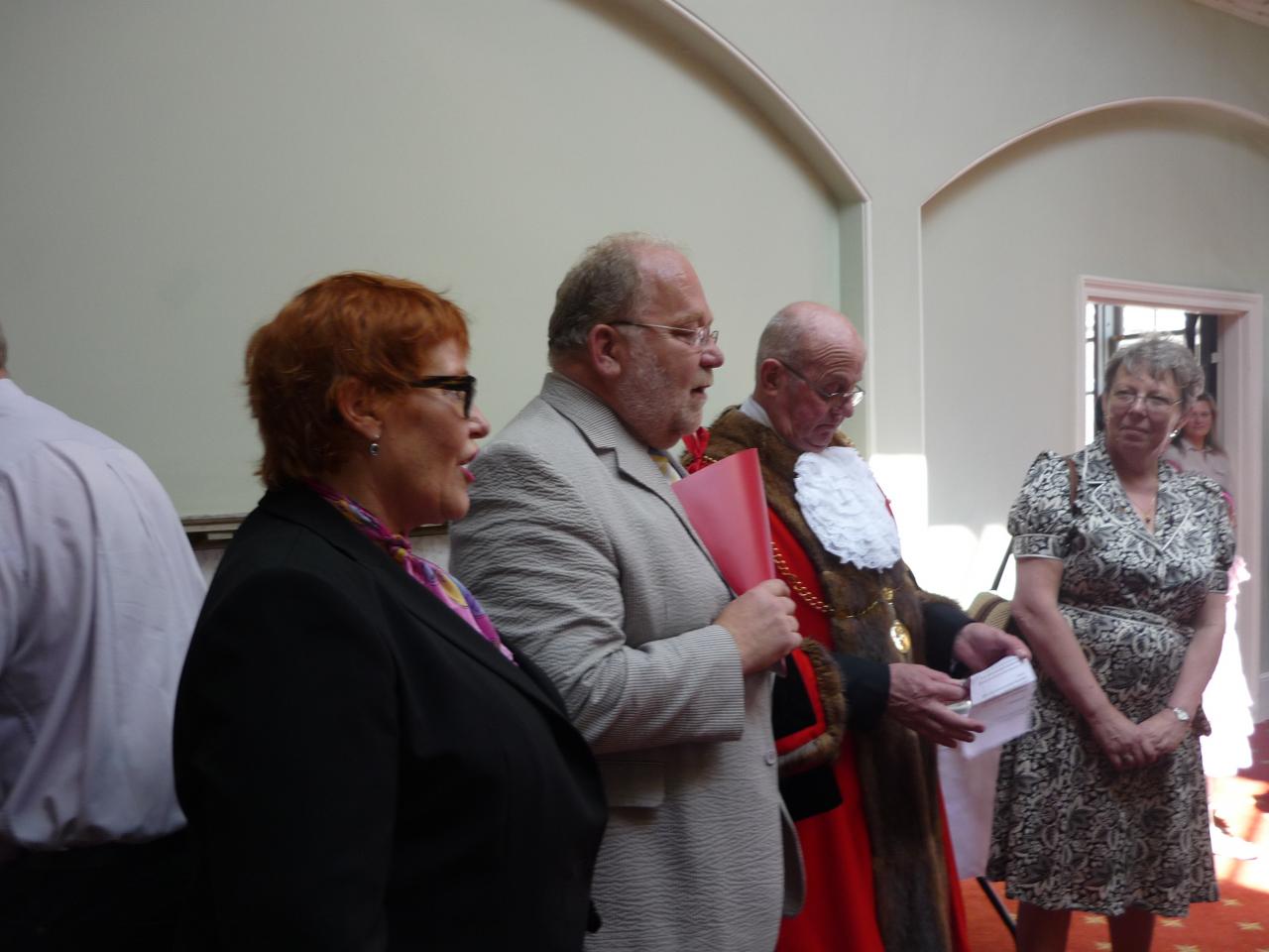 Réception officielle à l'Athenaeum