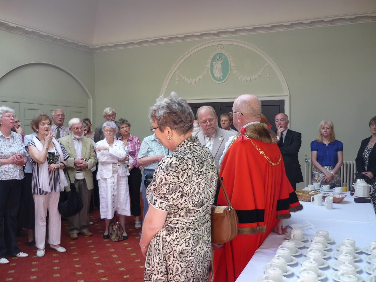 Réception officielle à l'Athenaeum