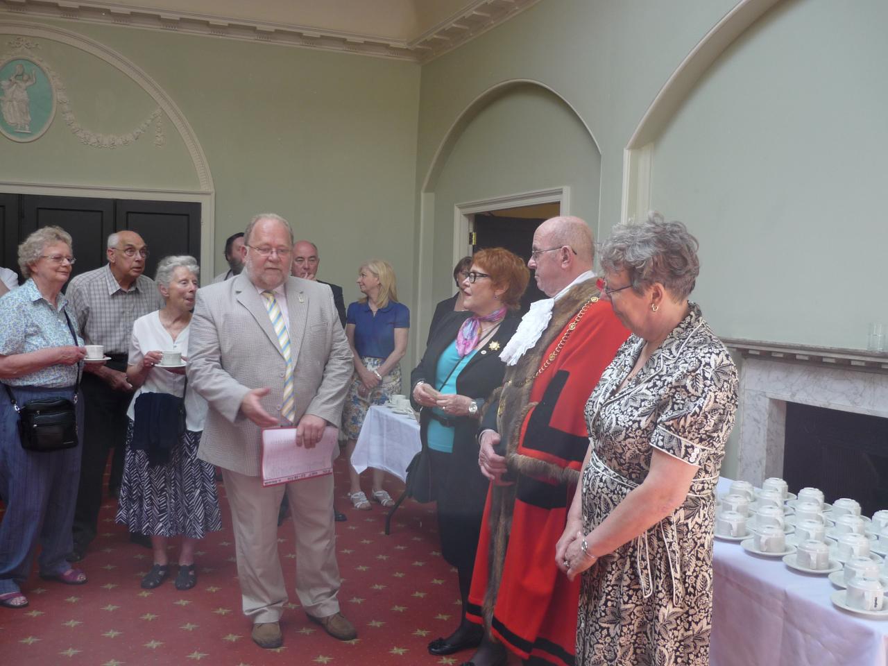 Réception officielle à l'Athenaeum