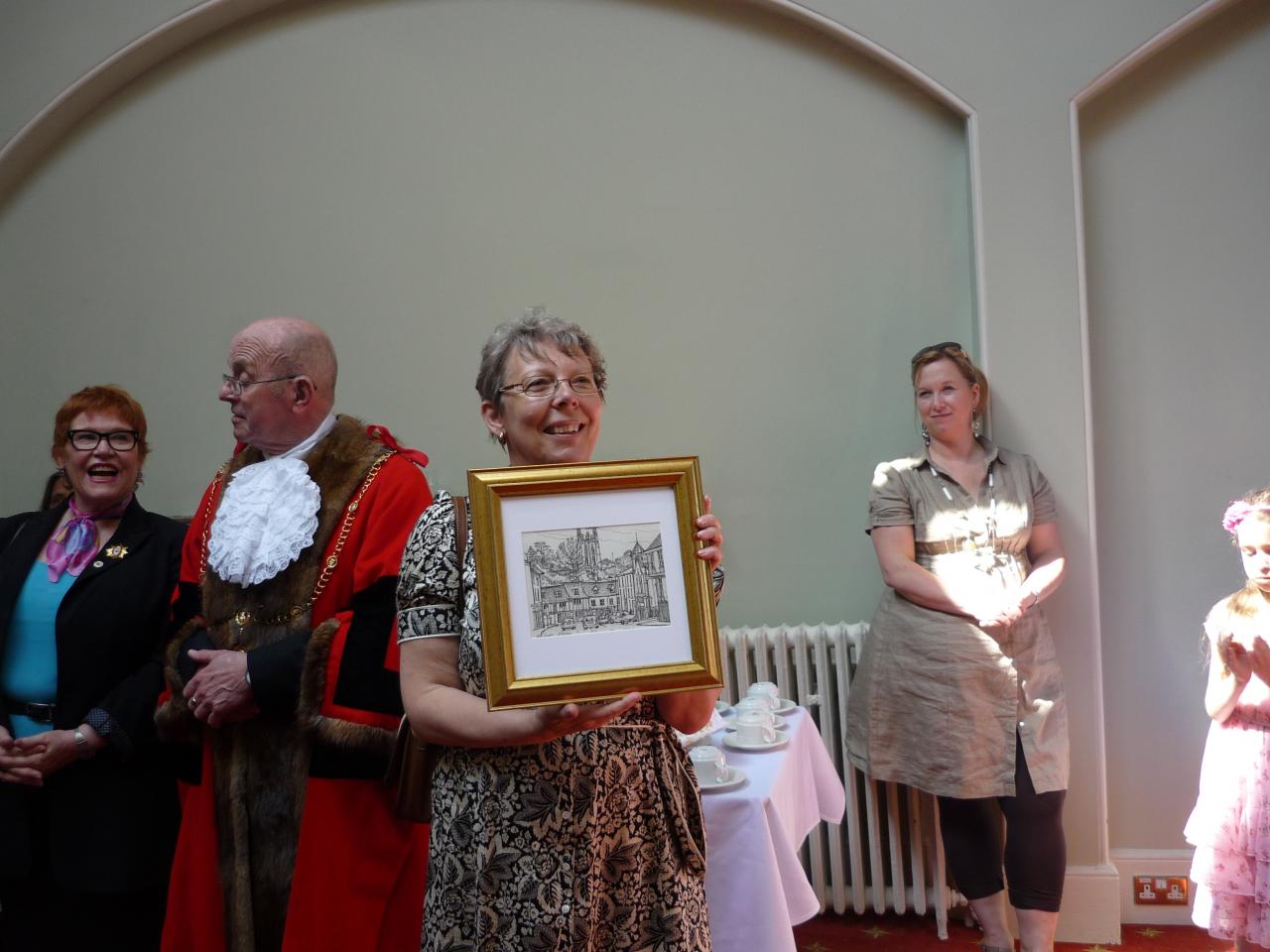 Réception officielle à l'Athenaeum