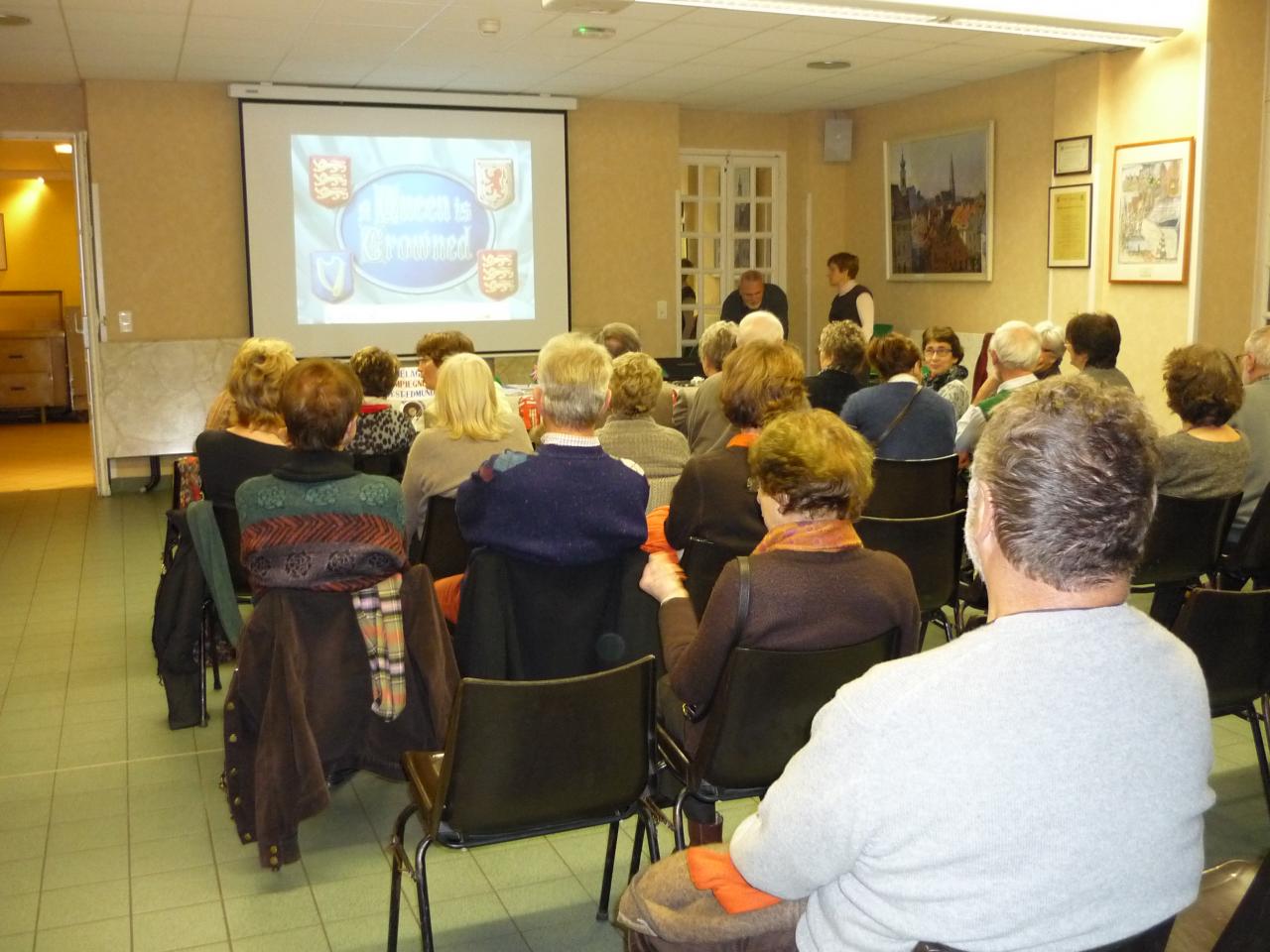 Le couronnemnt de la reine