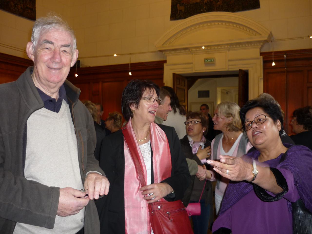 Sylviane et les Britanniques