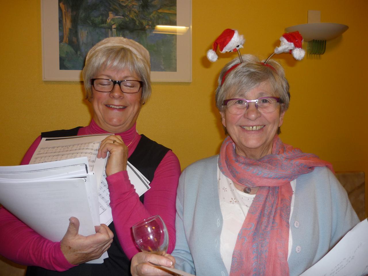 Lesley et Marie-George