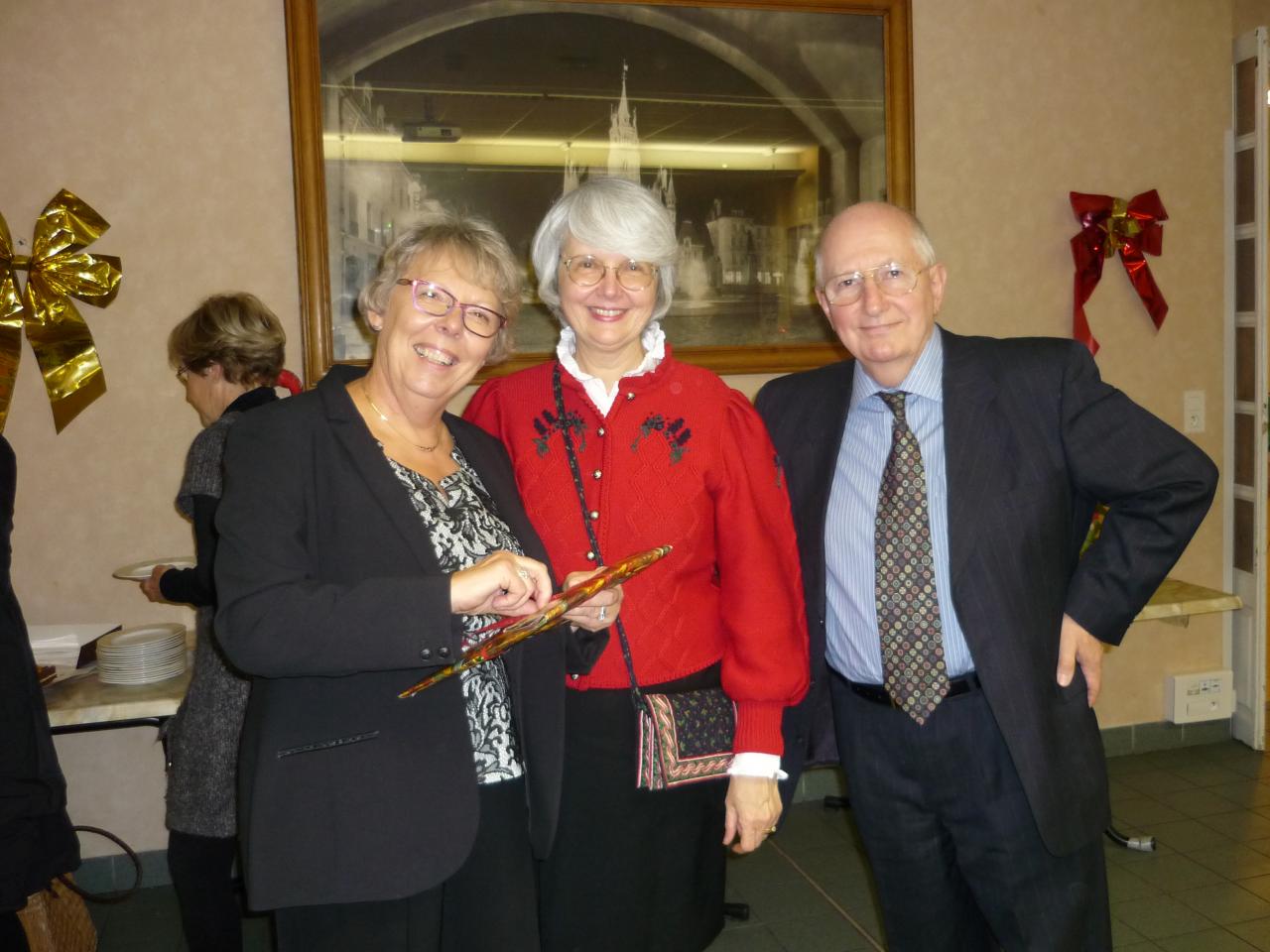 La présidente Floriane Pat et Dan