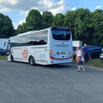 Arrivée au Rond Royal