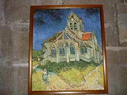 L'église d'Auvers sur Oise par Van  Gogh