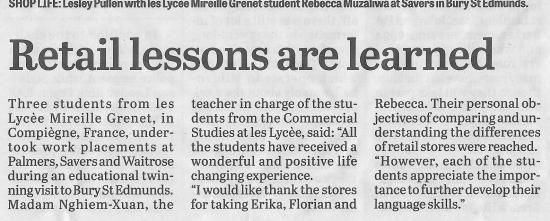 Retail lessons are learned0002